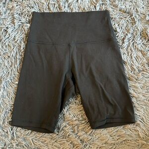 Lululemon Align 6 inch Shorts in Black